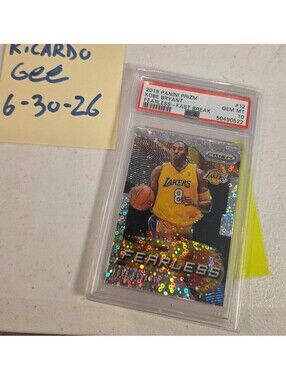 2019 psa kobe bryant card